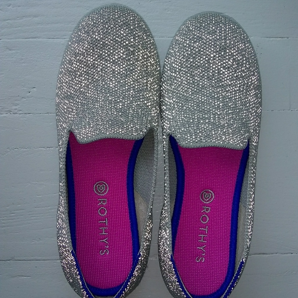 Girls' Iridescent Rothy's Loafer 2 GUC